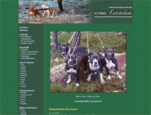 Tablet Screenshot of kennelkesselin.net